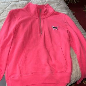 PINK Quarter Zip Sweater